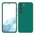 Mobizang Matte Protective Lens Flexible Back Cover for Samsung Galaxy S23 Plus, Slim Silicone with Soft Lining Shockproof Full Body Bumper Case (Green)