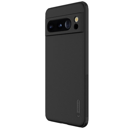 Mobizang Nillkin Super Frosted Shield Pro Hard Back Case Cover for Google Pixel 8 PRO (Black)