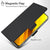 Mobizang Noble Slim Magnetic Leather Flip Cover for Apple iPhone 12 Pro Case | Card Holder Stand Leather Flip Wallet Case (Black)