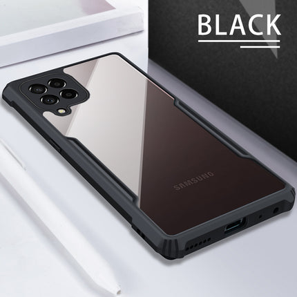 Beetle for Samsung Galaxy M53 (5G) Back Case, [Military Grade] Shockproof Slim Hybrid Cover (Black)