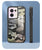 Mobizang Beetle V2 for Oppo Reno 8 (5G) Back Cover | [Military Grade] Shockproof Slim Camera Ring Hybrid Case (Black)