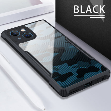 Beetle Camouflage for Apple iPhone 13 Back Case, [Military Grade Protection] Shock Proof Slim Hybrid Bumper Cover (Black)