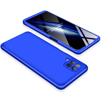 Double Dip Full 360 Protection Back Case Cover for Samsung Galaxy M32 (Blue)