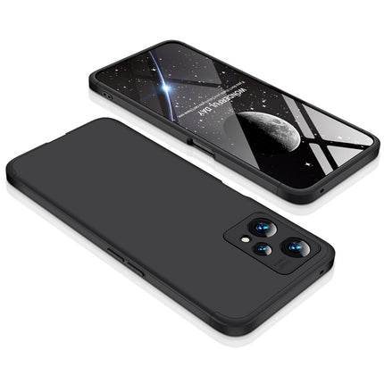 Double Dip Full 360 Protection Back Case Cover for Realme 9 PRO (Black)