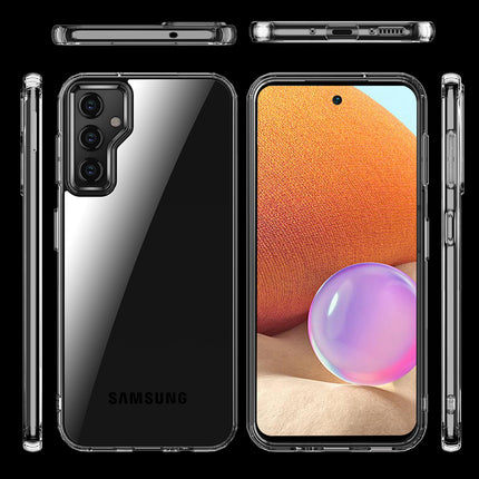Mobizang Shield Clear Acrylic Back Shock Proof Case Cover for Samsung Galaxy A54 (Transparent)
