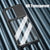 Slider Back Cover for Apple iPhone 13 Pro Max , [Military Grade Protection] Shockproof Slim Clear Camera Shield Bumper Back Case (Black)