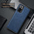 Tux Back Case for Xiaomi Redmi Note 10 Pro /  Note 10 Pro Max , Slim Leather Case with Soft Edge Shockproof Back Cover (Blue)