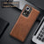 Tux Back Case For Xiaomi 11i / 11i HyperCharge , Slim Leather Case with Soft Edge Shockproof Back Cover (Brown)