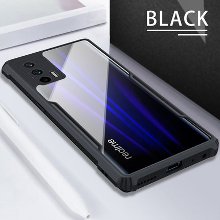 Beetle for Realme GT (5G) Back Case, [Military Grade Protection] Shock Proof Slim Hybrid Bumper Cover (Black)