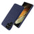 Woven Soft Fabric Case for Samsung Galaxy S22 Ultra Back Cover, Shock Protection Slim Hard Anti Slip Back Cover (Blue)