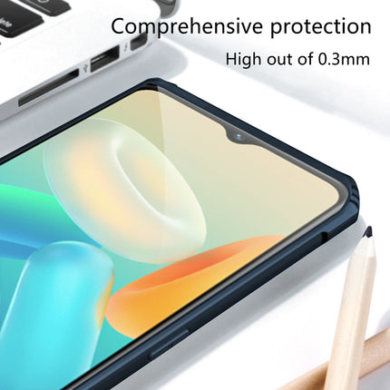 Beetle Camouflage for Vivo Y75 Back Case, [Military Grade] Shockproof Slim Hybrid Cover (Blue)