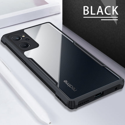 Beetle for Realme 9i Back Case, [Military Grade Protection] Shock Proof Slim Hybrid Bumper Cover (Black)