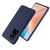 Woven Soft Fabric Case for Vivo X70 PRO PLUS Back Cover, Shock Protection Slim Hard Anti Slip Back Cover (Blue)