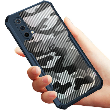 Beetle Camouflage for OnePlus Nord CE (5G) / One Plus Nord CE (5G) Back Case, [Military Grade Protection] Shock Proof Slim Hybrid Bumper Cover (Blue)