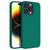 Mobizang Matte Protective Lens Flexible Back Cover for Apple iPhone 15 Pro Max | Slim Silicone with Soft Lining Shockproof Full Body Bumper Case (Green)