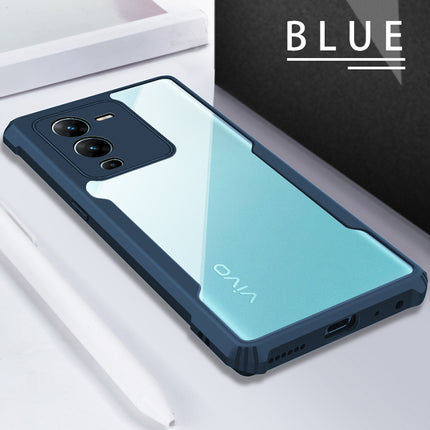 Mobizang Beetle for Vivo V25 Pro (5G) Back Case, [Military Grade Protection] Shock Proof Cover (Blue)