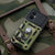 Mobizang Tank Back Cover for Oppo F21 PRO (5G), Inbuilt Ring + Slider Shockproof Lens Case (Green)