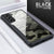Beetle Camouflage for Samsung Galaxy S21 FE Back Case, [Military Grade] Shockproof Slim Hybrid Cover (Black)
