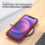 Hawkeye Clear Back Cover for Apple iPhone 13 (6.1 inch) , Camera Lens Protector Shockproof Slim Clear Case Cover (Red)