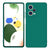 Mobizang Matte Protective Lens Flexible Back Cover for Redmi Note 12 Pro Plus , Slim Silicone with Soft Lining Shockproof Full Body Bumper Case (Green)