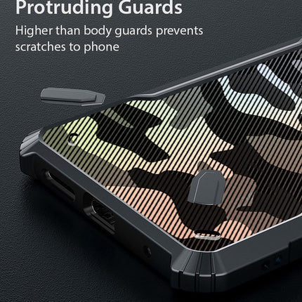Mobizang Bull Camouflage Back Cover for Oppo Reno 8 Pro (5G) , Shockproof Slim Hybrid Case (Black)