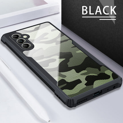 Mobizang Beetle Camouflage for Samsung Galaxy A54 (5G) Back Case| [Military Grade Protection] Shock Proof Slim Hybrid Bumper Cover (Black)