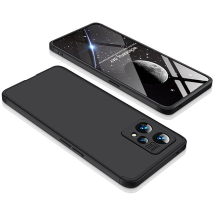 Double Dip Full 360 Protection Back Case Cover for Realme 9 PRO PLUS (Black)