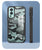Mobizang Beetle Camouflage V2 for OnePlus Nord 2 Back Cover , [Military Grade] Shockproof Slim Camera Ring Hybrid Case (Black)
