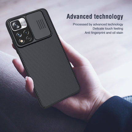 Nillkin Cam Shield Pro Back Cover Case For Xiaomi 11i HyperCharge (Black)