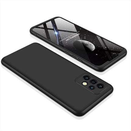 Double Dip Full 360 Protection Back Case Cover for Samsung Galaxy A72 (Black)