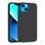 Soft Fabric Hybrid Protective Back Case Cover for Apple iPhone 13 (Black)