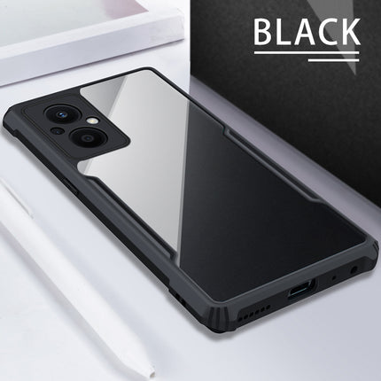 Beetle for Oppo F21 PRO (5G) Back Case, [Military Grade] Shockproof Slim Hybrid Cover (Black)