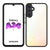 Mobizang Hawkeye Clear Back Cover for Samsung Galaxy A54 | Camera Lens Protector Shockproof Slim Clear Case Cover (Black Sides)