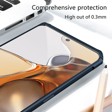 Beetle Camouflage for Xiaomi Mi 11T / Mi 11T Pro Back Case, [Military Grade Protection] Shock Proof Slim Hybrid Bumper Cover (Blue)