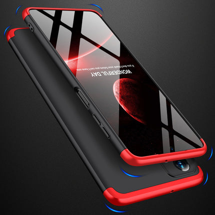 Double Dip Full 360 Protection Back Case Cover for Samsung Galaxy F23 (Red , Black)
