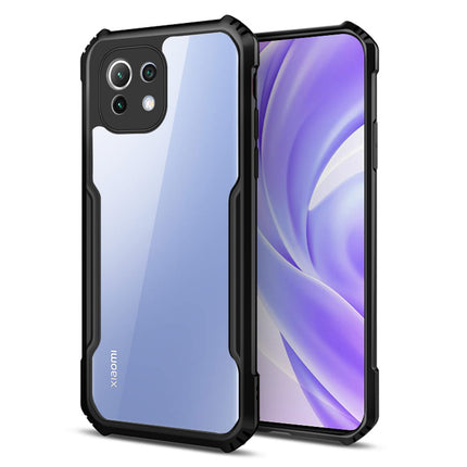 Beetle for Mi 11 Lite Back Case, [Military Grade Protection] Shock Proof Slim Hybrid Bumper Cover (Black)