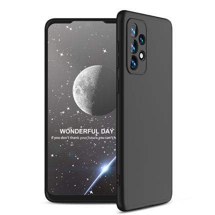 Double Dip Full 360 Protection Back Case Cover for Samsung Galaxy A73 (5G) (Black)