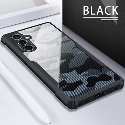 Mobizang Beetle Camouflage Back Cover for Samsung Galaxy S23 FE | [Military Grade Protection] Shock Proof Slim Hybrid Bumper Case (Black)