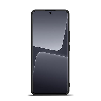 Mobizang Razor Wallet Back Case for Xiaomi 13 Pro (5G) | Slim PU Leather & Fabric Cover with Inbuilt Card Pocket (Grey)