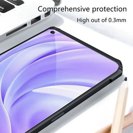 Beetle Camouflage for Mi 11 Lite Back Case, [Military Grade Protection] Shock Proof Slim Hybrid Bumper Cover (Black)