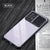 Slider Back Cover for Samsung Galaxy M32 (5G), [Military Grade Protection] Shockproof Slim Clear Camera Shield Bumper Back Case (Black)