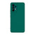 Matte Lens Protective Back Cover for Samsung Galaxy A73 (5G), Slim Silicone with Soft Lining Shockproof Flexible Full Body Bumper Case (Green)