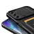Mobizang Bisen Back Cover for Samsung Galaxy S21 FE,Shockproof Slim Bumper Back Case (Black)