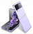 Mobizang Ultra Thin Back Case for Samsung Galaxy Z Flip4, Full Body Protection Hard Back Cover, Purple