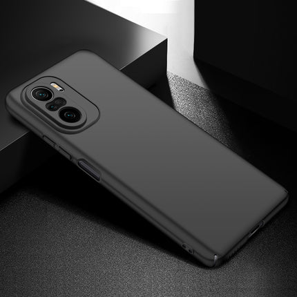 Silk Smooth Finish [Full Coverage] All Sides Protection Slim Back Cover For Xiaomi Mi 11X / 11X Pro (Black)