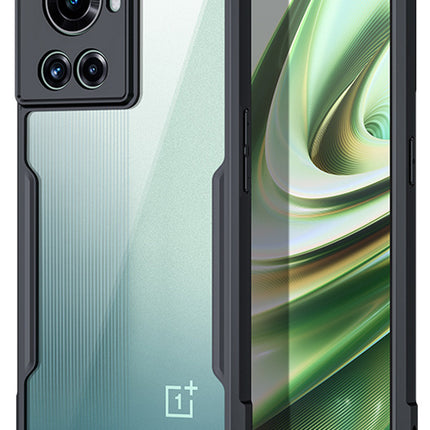 Beetle for OnePlus 10R Back Case, [Military Grade] Shockproof Slim Hybrid Cover (Black)