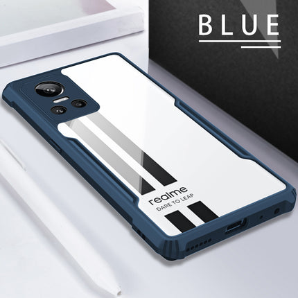Beetle for Realme GT Neo 3 Back Case, [Military Grade] Shockproof Slim Hybrid Cover (Blue)