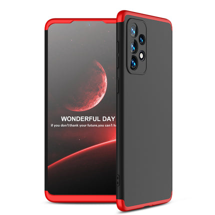 Double Dip Full 360 Protection Back Case Cover for Samsung Galaxy A33 (5G) (Red , Black)