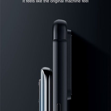Slider Back Cover for Xiaomi Mi 11X / MI 11X PRO , [Military Grade Protection] Shockproof Slim Clear Camera Shield Bumper Back Case (Black)