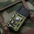 Tank Back Cover for Samsung Galaxy S22 Ultra , Inbuilt Ring + Slider Shockproof Lens Protection Case (Green)